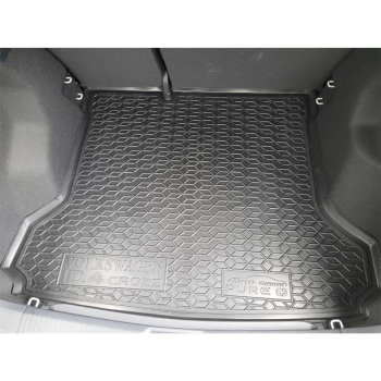 Коврик в багажник Volkswagen ID4 Pure+ (2020-...) Резиновые Stingray, Резиновые Avto-Gumm, Резиновые Frogum Proline Premium. Фото 5