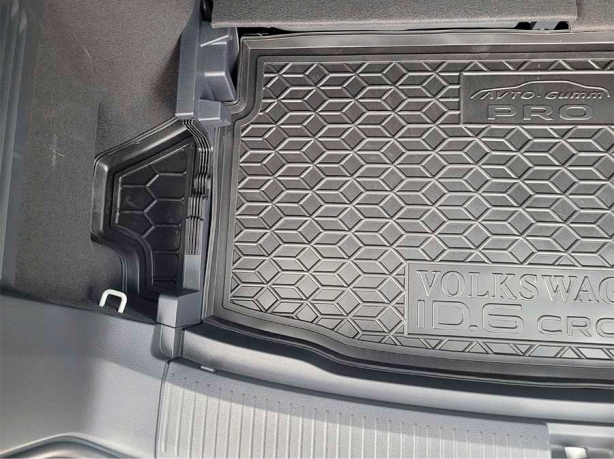 Килимок в багажник для Volkswagen ID6 PRO (2021-...) нижня полиця. Фото 5