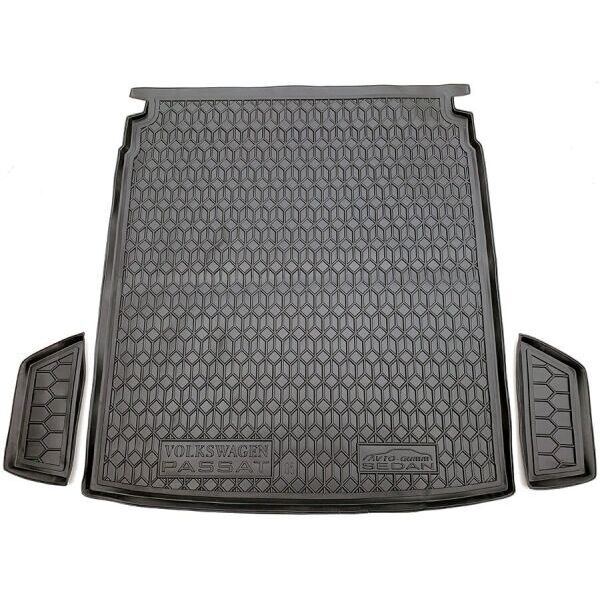 Коврик в багажник Volkswagen Passat B6 (2005-2010) Sedan Avto-Gumm
