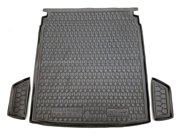 Коврик в багажник Volkswagen Passat B6 (2005-2010) Sedan Avto-Gumm. Фото 11