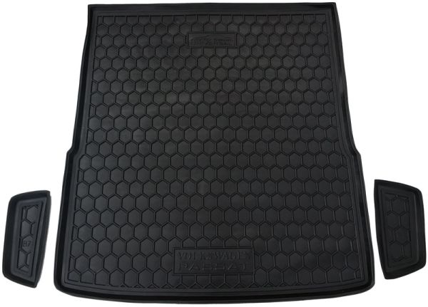 Килимок в багажник для Volkswagen Passat B6/B7 05-/11- (Universal) (Avto-Gumm). Фото 7