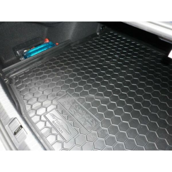 Килимок в багажник для Volkswagen Passat B8 2015- (Sedan) (Avto-Gumm). Фото 3