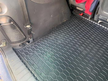 Коврик в багажник Volkswagen Sharan 1995-2010 5 мест (Avto-Gumm). Фото 4