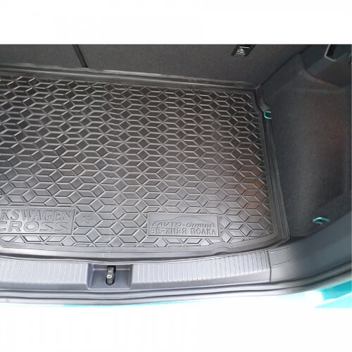 Коврик в багажник Volkswagen T-Cross (2019-...) верхняя полочка (Avto-Gumm). Фото 6