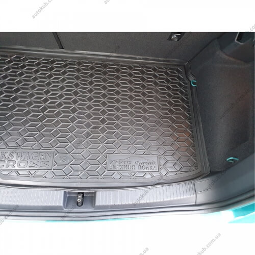 Коврик в багажник Volkswagen T-Cross (2019-...) верхняя полочка (Avto-Gumm). Фото 12