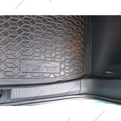 Коврик в багажник Volkswagen T-Cross (2019-...) верхняя полочка (Avto-Gumm). Фото 13