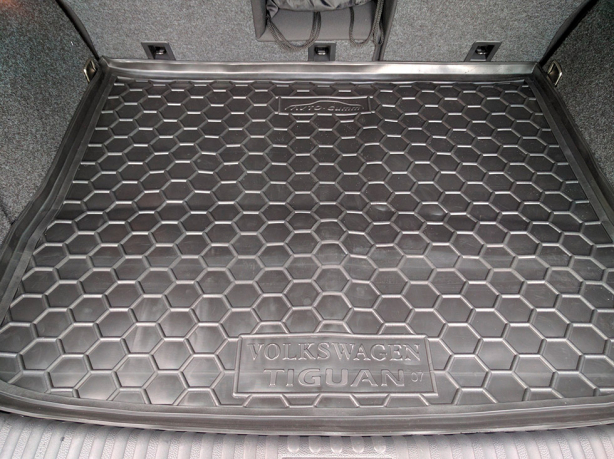 Коврик в багажник Volkswagen Tiguan 2007- (Avto-Gumm). Фото 6