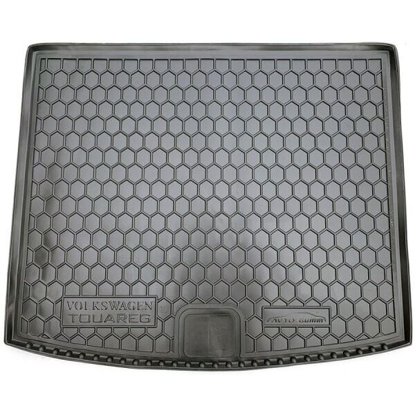 Коврик в багажник Volkswagen Touareg 2010- 2-х зон. климат-контроль (Avto-Gumm)