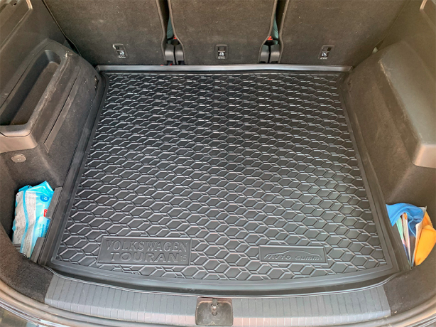 Коврик в багажник Volkswagen Touran 2016- (Avto-Gumm). Фото 6