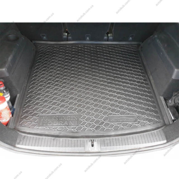 Коврик в багажник Volkswagen Touran 2016- (Avto-Gumm). Фото 3