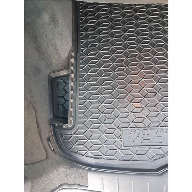 Коврик в багажник Volvo V50 2004- Резиновые (Avto-Gumm). Фото 4