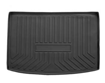 Коврик в багажник YUAN PLUS (2021-...) нижня поличка з бортиками 30 мм (Stingray)