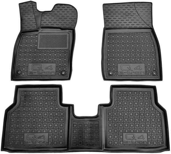 Коврики в салон Audi Q4 E-tron (FZ) (2021-...) Резиновые Avto-Gumm. Фото 9