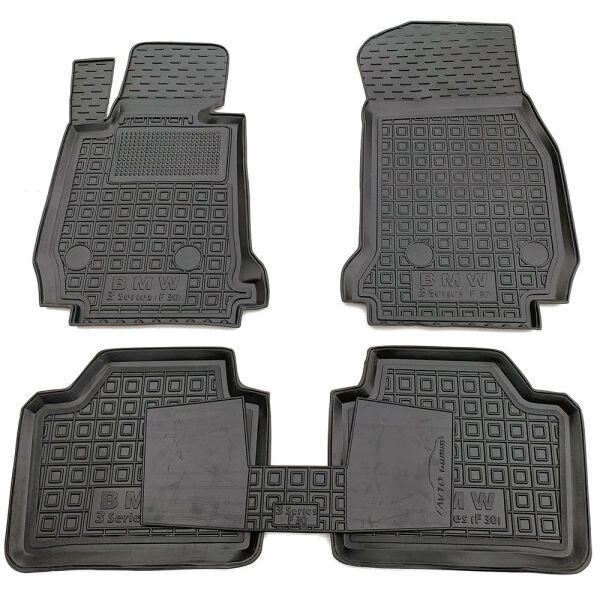 Коврики в салон BMW 3 F30 2011-2019 Резиновые Avto-Gumm