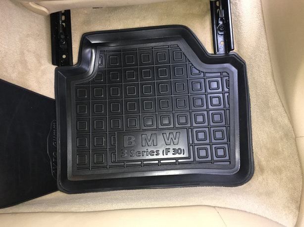 Коврики в салон BMW 3 F30 2011-2019 Резиновые Avto-Gumm. Фото 18