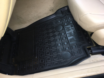 Коврики в салон BMW 3 F30 2011-2019 Резиновые Avto-Gumm. Фото 15