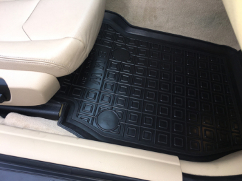 Коврики в салон BMW 3 F30 2011-2019 Резиновые Avto-Gumm. Фото 17