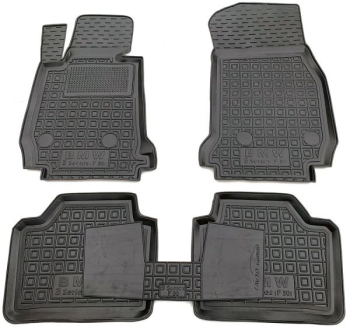 Коврики в салон BMW 3 F30 2011-2019 Резиновые Avto-Gumm. Фото 11