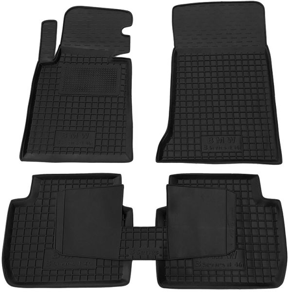 Коврики в салон BMW 3 Е46 1998–2006 Резиновые Avto-Gumm. Фото 2