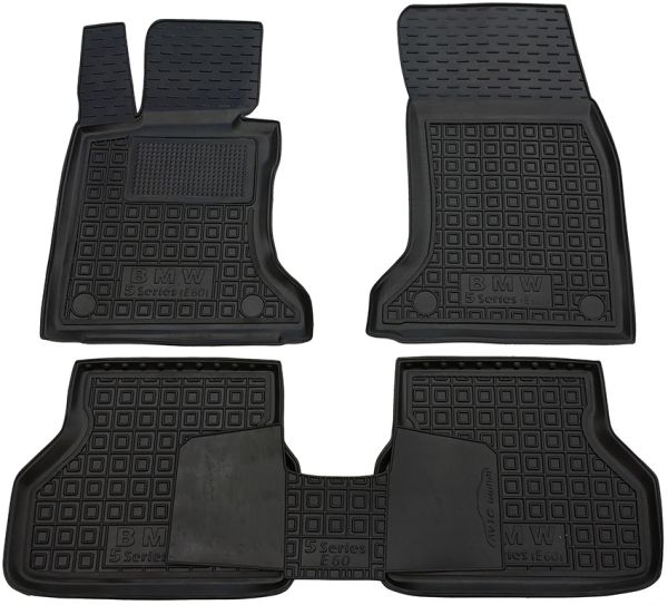 Коврики в салон BMW 5 (E60) (2003–2010) Резиновые Avto-Gumm. Фото 3