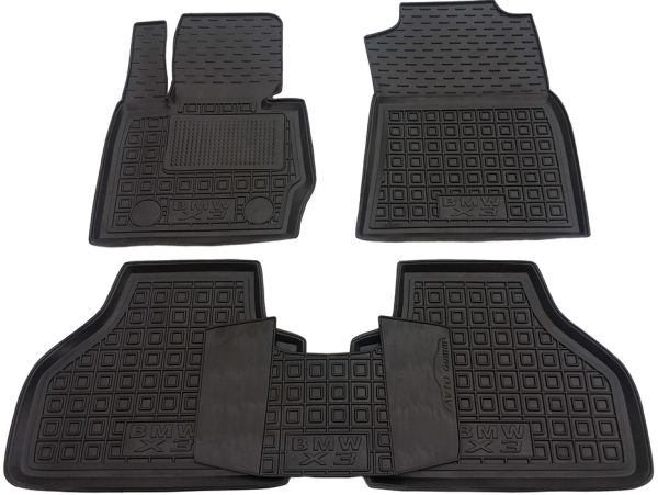 Коврики в салон BMW X3 F25 2010-2017 Резиновые Avto-Gumm. Фото 10