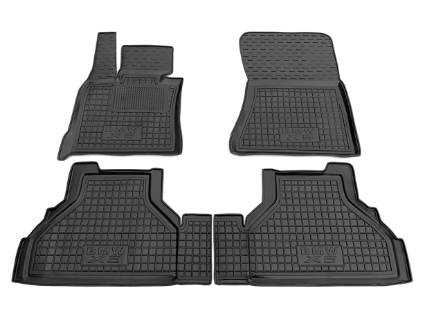Коврики в салон BMW X5 (E70) 2006-2013 Резиновые Avto-Gumm. Фото 2