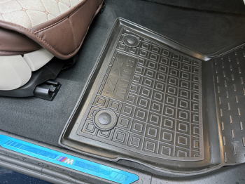 Коврики в салон BMW X7 (G07) (2018-..) Резиновые Avto-Gumm. Фото 13