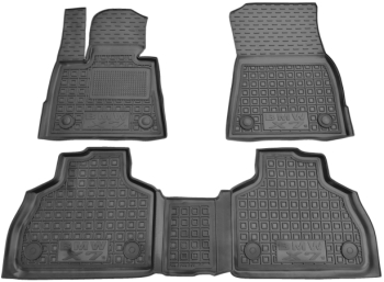 Коврики в салон BMW X7 (G07) (2018-..) Резиновые Avto-Gumm. Фото 7