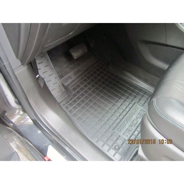 Коврики в салон Chevrolet Tracker 2013- Резиновые (Avto-Gumm). Фото 3