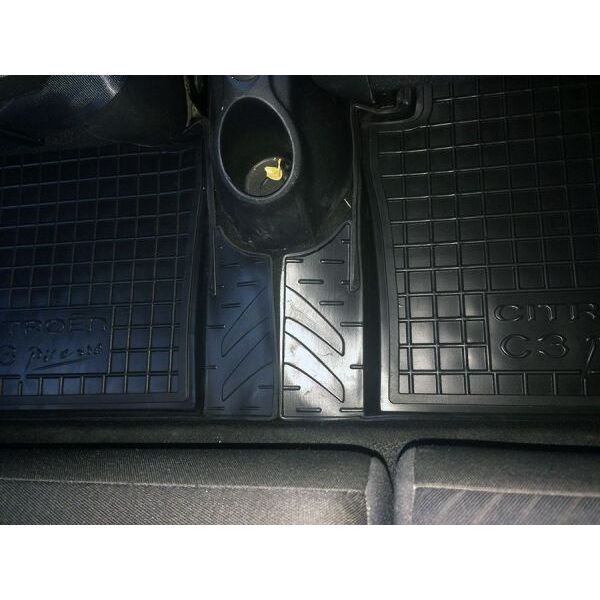 Коврики в салон Citroen C3 Picasso (2009-2017) Резиновые Avto-Gumm. Фото 6