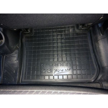 Коврики в салон Citroen C3 Picasso (2009-2017) Резиновые Avto-Gumm. Фото 7