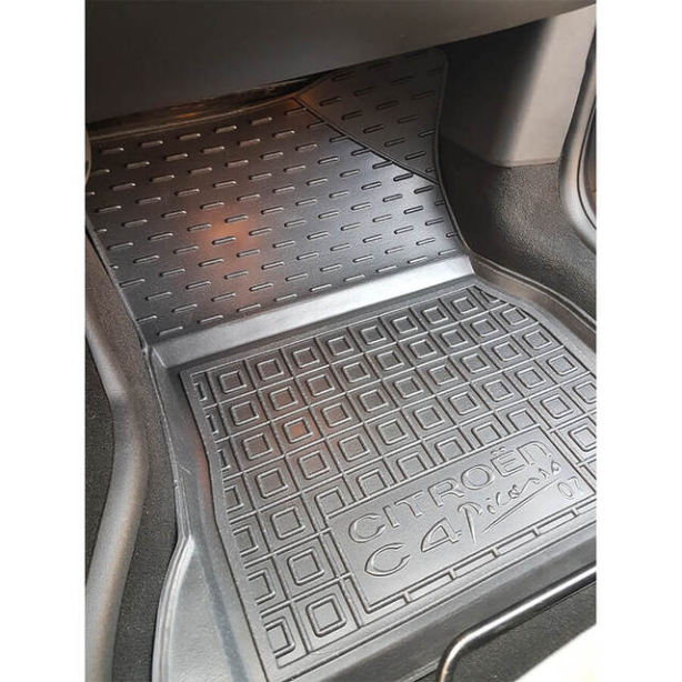 Коврики в салон Citroen C4 Picasso (2006-2013) Резиновые Avto-Gumm. Фото 11