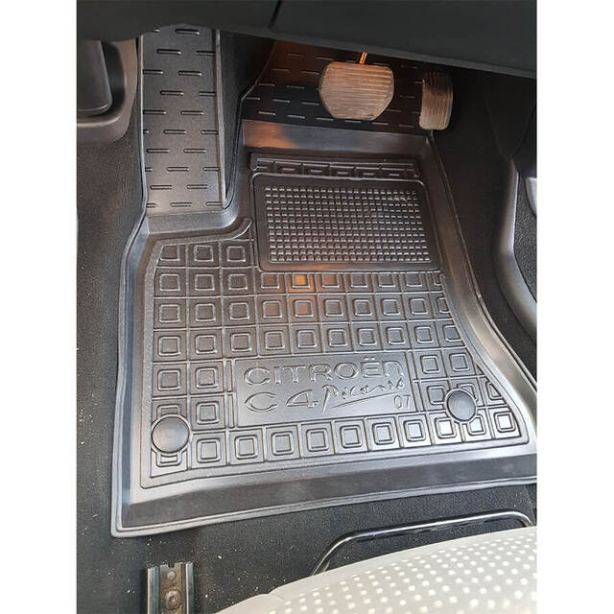 Коврики в салон Citroen C4 Picasso (2006-2013) Резиновые Avto-Gumm. Фото 2