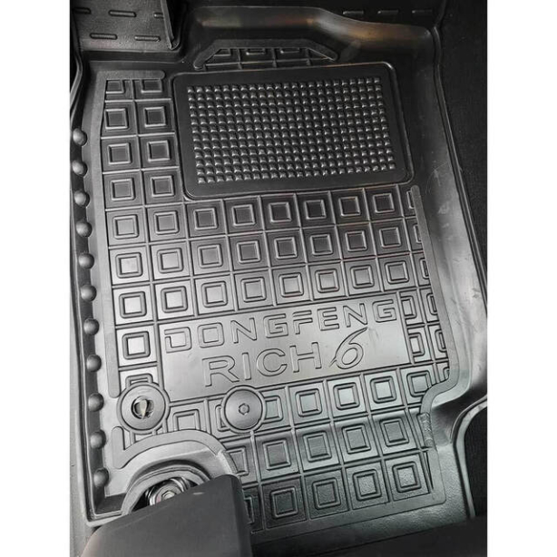 Резиновые коврики в салон Dongfeng Rich 6 2022-... Avto-Gumm. Фото 11