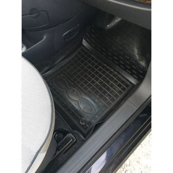 Резиновые коврики в салон Fiat 500 (2007-...) Avto-Gumm. Фото 10