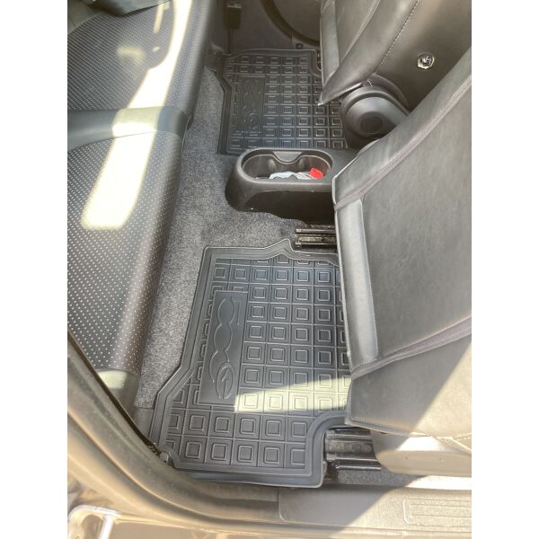 Резиновые коврики в салон Fiat 500 electric (2012-...) Avto-Gumm. Фото 3