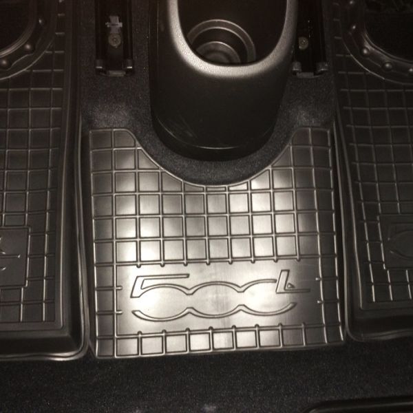 Коврики в салон Fiat 500L (2012-...) Резиновые Avto-Gumm. Фото 7