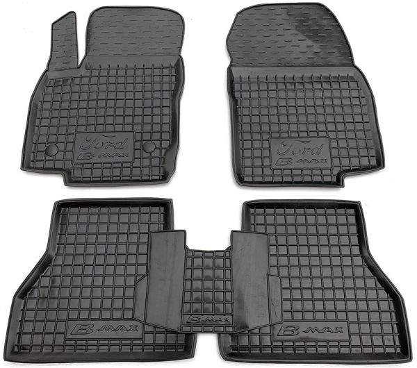 Коврики в салон Ford B-Max 2013- Резиновые (Avto-Gumm). Фото 2