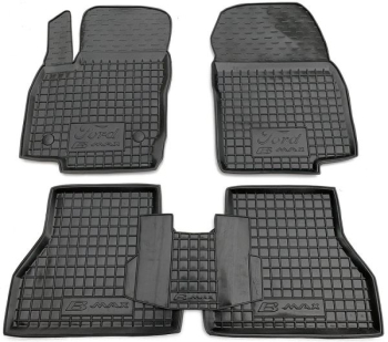 Коврики в салон Ford B-Max 2013- Резиновые (Avto-Gumm). Фото 2
