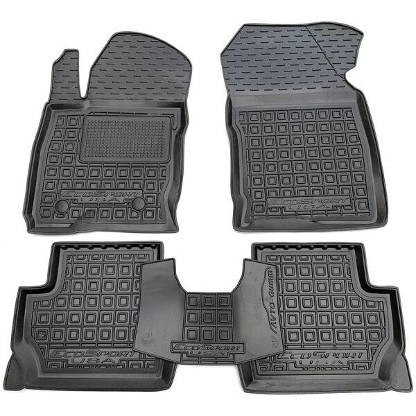 Резиновые коврики в салон Ford EcoSport 2015- USA (Avto-Gumm)