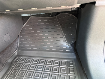 Резиновые коврики в салон Ford EcoSport 2015- USA (Avto-Gumm). Фото 7