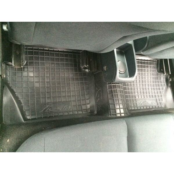 Резиновые коврики в салон Ford Fiesta (2008-2017) Avto-Gumm. Фото 4