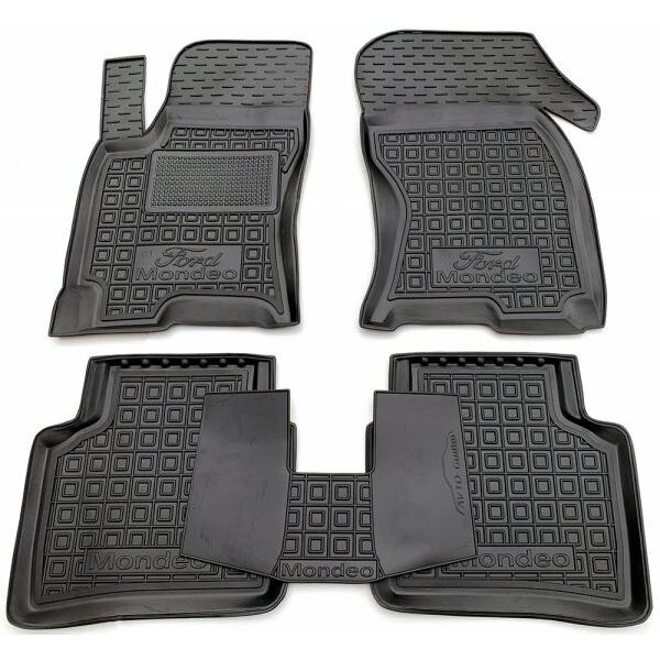 Коврики в салон Ford Mondeo III (2000-2007) Резиновые Avto-Gumm