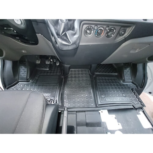 Коврики в салон Ford Transit (2014-...) 1+1 (Avto-Gumm). Фото 5