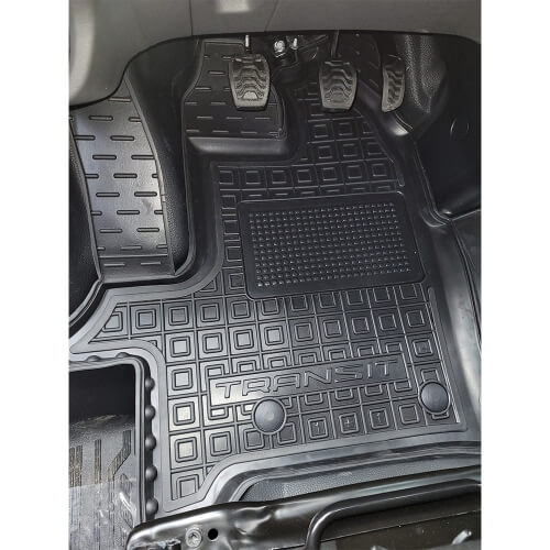 Коврики в салон Ford Transit (2014-...) 1+1 (Avto-Gumm). Фото 9