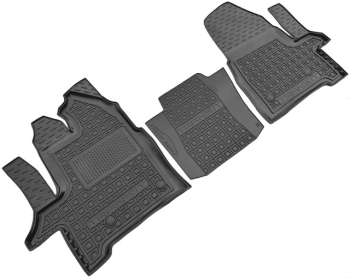 Коврики в салон Ford Transit (2014-...) 1+1 (Avto-Gumm)