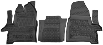 Коврики в салон Ford Transit (2014-...) 1+1 (Avto-Gumm). Фото 16