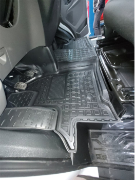 Коврики в салон Ford Transit (2014-...) 1+1 (Avto-Gumm). Фото 12