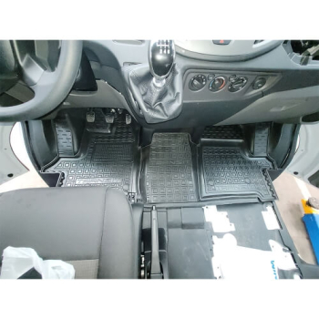 Коврики в салон Ford Transit (2014-...) 1+1 (Avto-Gumm). Фото 4