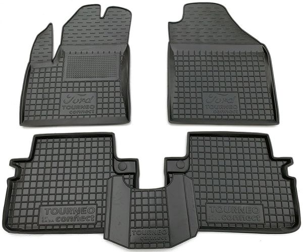 Коврики в салон Ford Transit Connect 2002-2013 длинная база Avto-Gumm. Фото 2